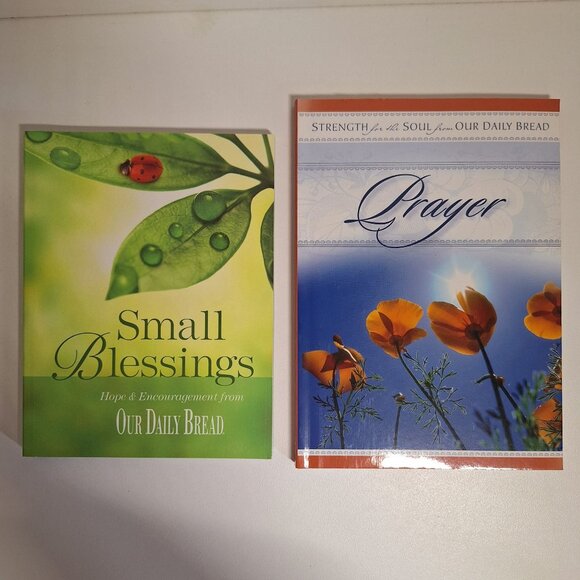 5 Christian Devotional Books Our Daily Bread Ministries Comfort Loss Illness Lot - Picture 4 of 7